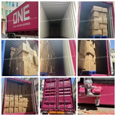 Kami Mengirim Kontainer Pompa Dispensing 40HQ Ke Selandia Baru